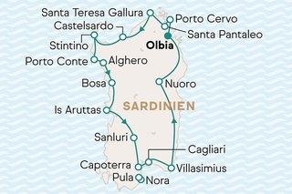 Sardinien: Perle im Mittelmeer (14 Tage)